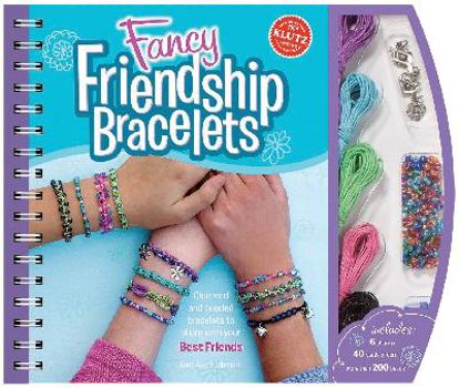 Spiral-bound Fancy Friendship Bracelets Book