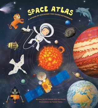 Hardcover Space Atlas: A Voyage of Discovery for Young Astronauts Book