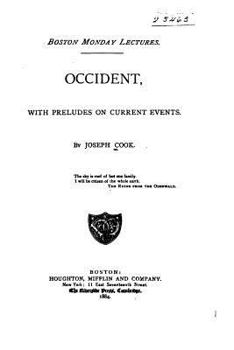 Paperback Occident, with Preludes on Current Events Book