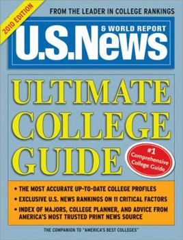 U.S. News Ultimate College Guide 2010, 7E (Us News Ultimate College Guide)