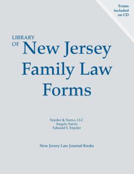 Paperback Library of New Jersey Family Law Forms Book