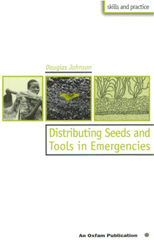 Paperback Distribution of Seeds and Tools in Emergencies Book