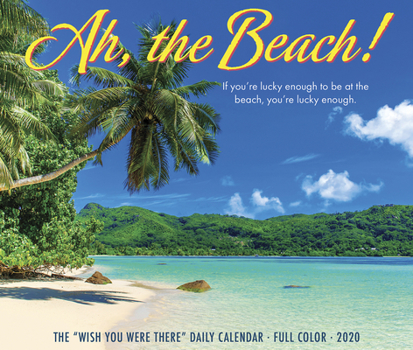 Calendar Ah, the Beach! 2020 Box Calendar Book