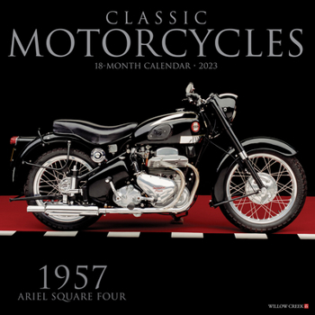 Calendar Classic Motorcycles 2023 Wall Calendar Book