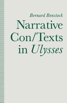 Paperback Narrative Con/Texts in Ulysses Book