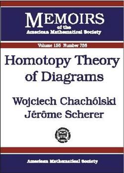 Paperback Homotopy Theory of Diagrams Book