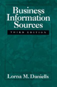 Hardcover Business Information Sources, Third edition Book