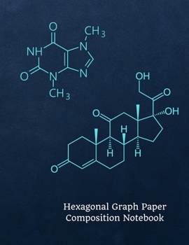 Paperback Hexagonal Graph Paper Composition Notebook Book
