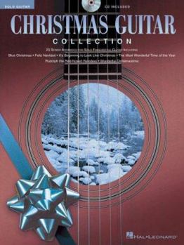 Paperback Christmas Guitar Collection: 20 Songs Arranged for Solo Fingerstyle Guitar [With CD] Book