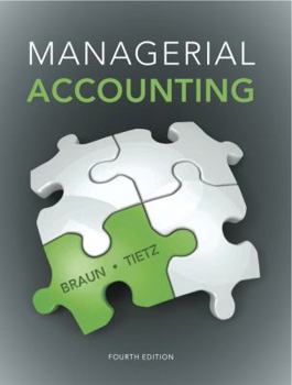 Paperback Managerial Accounting Book