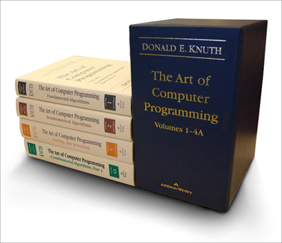Hardcover Art of Computer Programming, The, Volumes 1-4a Boxed Set Book