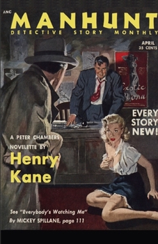 Paperback Manhunt, April 1953 Book