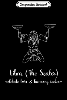 Composition Notebook: Libra Cool Horoscope Libra Astrology Hashtag  Journal/Notebook Blank Lined Ruled 6x9 100 Pages