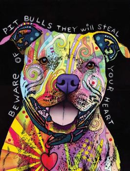 Hardcover Dean Russo Pit Bull Journal: Lined Journal Book