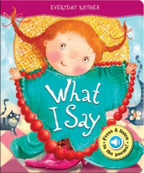 Board book What I Say Book