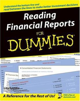 Reading Financial Reports For Dummies - Book  of the Dummies