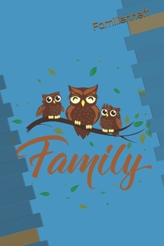 Familienheft: Notizbuch (6x9 cm) mit 120 karierte Seiten (German Edition)