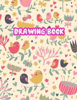 Paperback Drawing Book: Large Sketch Notebook for Drawing, Doodling or Sketching: 110 Pages, 8.5" x 11" Sketchbook ( Blank Paper Draw and Writ Book