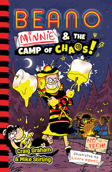 Paperback Beano Minnie and the Camp of Chaos Book