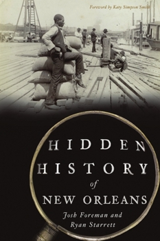 Paperback Hidden History of New Orleans Book