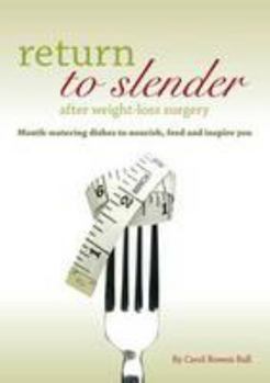Paperback Return to Slender After Weight-loss Surgery: Mouth-Watering Dishes to Nourish, Feed and Inspire You Book