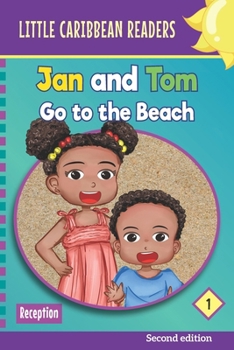 Paperback Jan and Tom Go to the Beach: Level 1 Book
