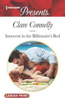 Mass Market Paperback Innocent in the Billionaire's Bed [Large Print] Book