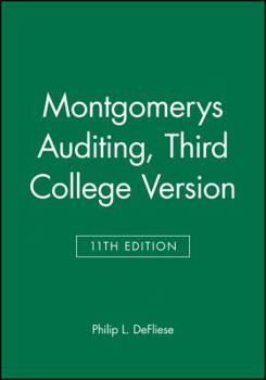 Hardcover Montgomerys Auditing Book