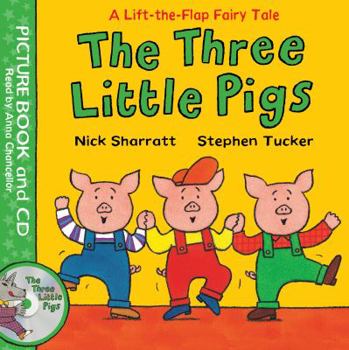 Paperback The Three Little Pigs [With Audio CD] Book