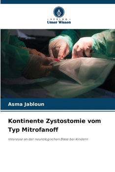 Paperback Kontinente Zystostomie vom Typ Mitrofanoff [German] Book