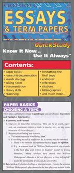 Pamphlet Essays & Term Papers Book