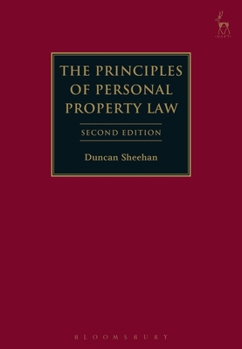 Hardcover The Principles of Personal Property Law Book