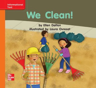 Paperback Reading Wonders, Grade K, Leveled Reader We Clean!, Approaching, Unit 4, 6-Pack Book