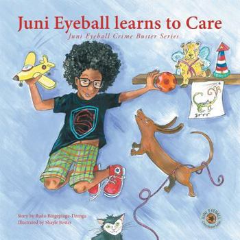 Paperback Juni Eyeball Learns to Care Book