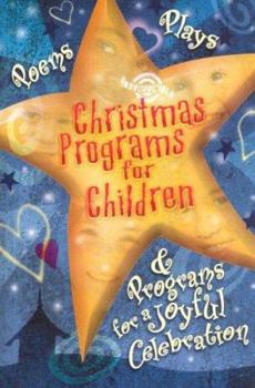 Paperback Christmas Programs for Children: 2004 Edition (Shown Above) Book