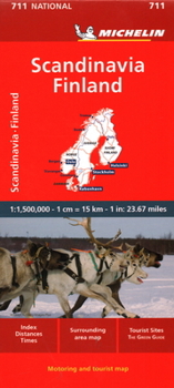 Loose Leaf Michelin Scandinavia Finland Map 711 Book