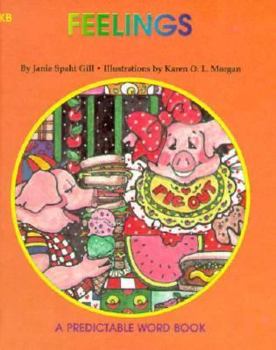 Paperback Feelings: A Predictable Word Book
