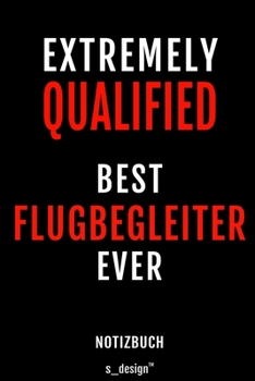 Notizbuch für Flugbegleiter: Originelle Geschenk-Idee [120 Seiten gepunktet Punkte-Raster blanko Papier] (German Edition)