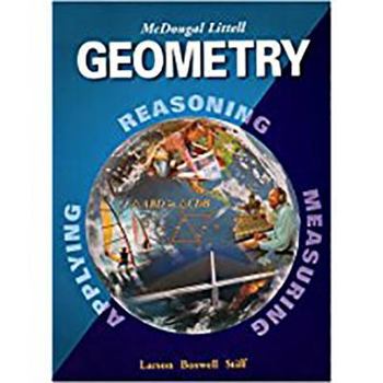 Hardcover McDougal Littell High Geometry: Student Edition (C) 2004 2004 Book