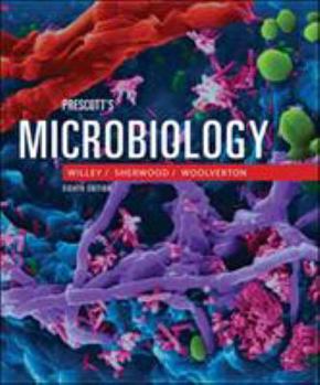 Hardcover Prescott's Microbiology Book