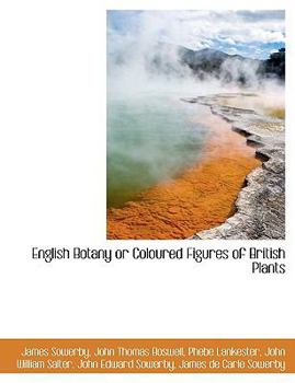 Paperback English Botany or Coloured Figures of British Plants [Large Print] Book