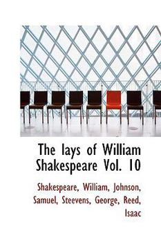 Paperback The Lays of William Shakespeare Vol. 10 Book