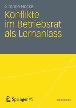 Paperback Konflikte Im Betriebsrat ALS Lernanlass [German] Book