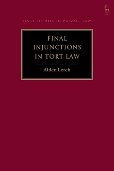 Paperback Final Injunctions in Tort Law Book