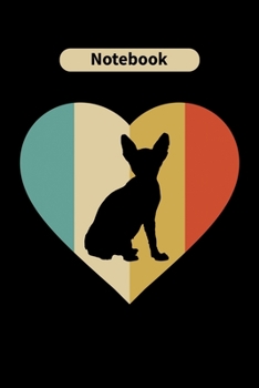 Notebook: SPHYNX CAT Lover Gift for Cat Owners Diary | Blank Date & Blank Lined Notebook Journal | 6x9 Inch 120 Pages White Paper