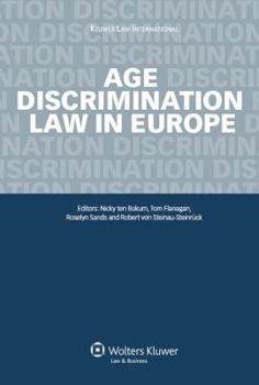 Hardcover Age Discrimination Law in Europe Book