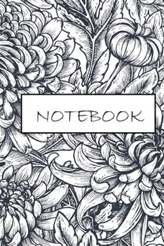 Handdrawn 100 page Flower Notebook