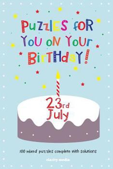 Paperback Puzzles for you on your Birthday - 23rd July Book