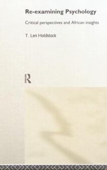 Re-Examining Psychology: Critical Perspectives and African Insights