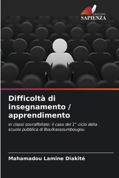 Paperback Difficoltà di insegnamento / apprendimento [Italian] Book